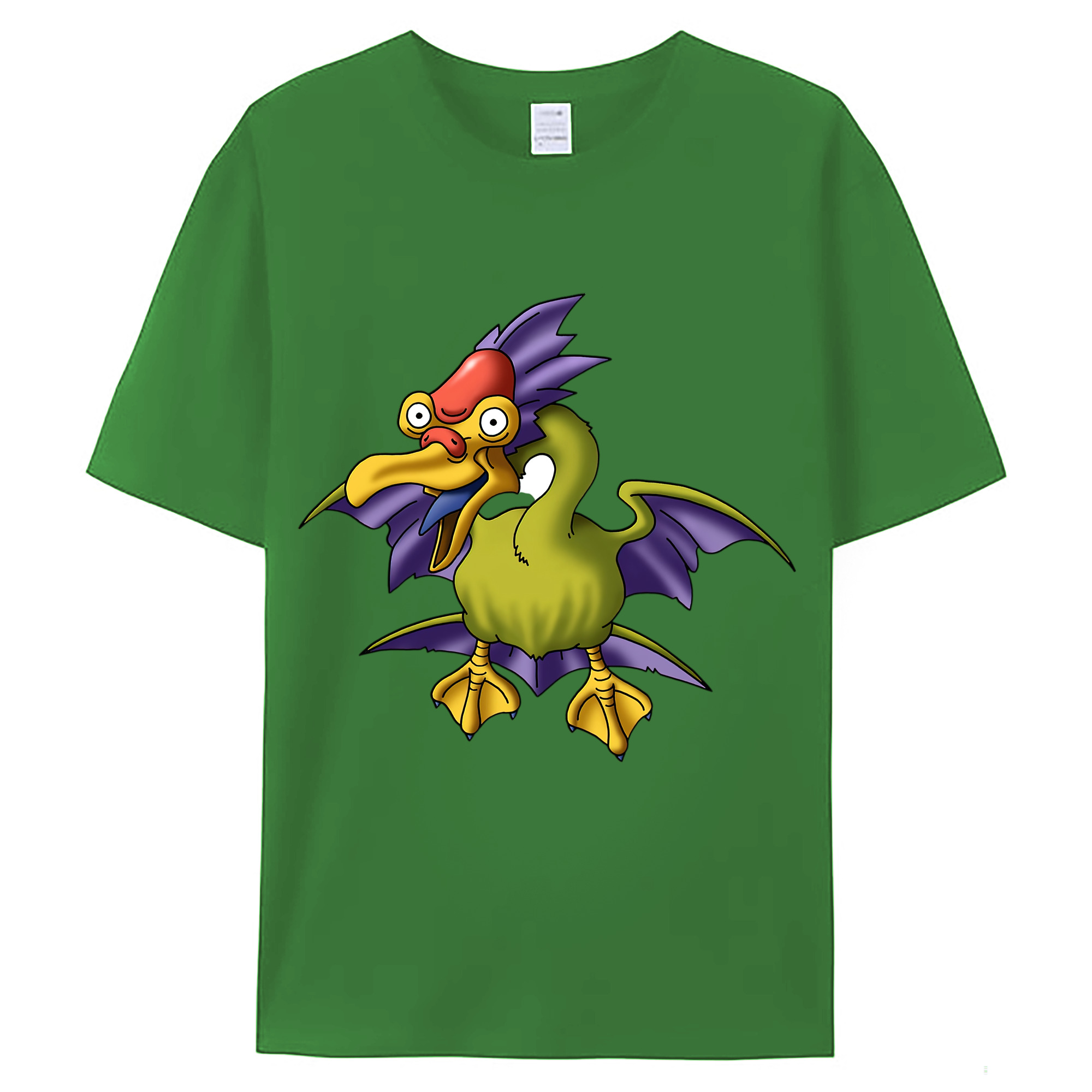 （画像用） ドラゴンクエスト Doragon Kuesuto Dragon Quest レディースカジュアルプリントTシャツ（綿100％）